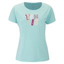 Babolat Exercise Message Tee Blue Tint